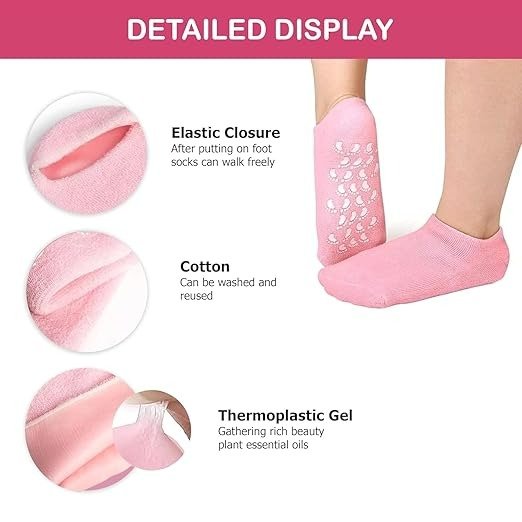 Silicone Socks Gel Socks For Women - Image 4