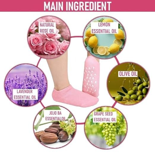 Silicone Socks Gel Socks For Women - Image 3