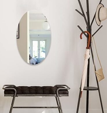 Flexible Oval Mirror Sticker